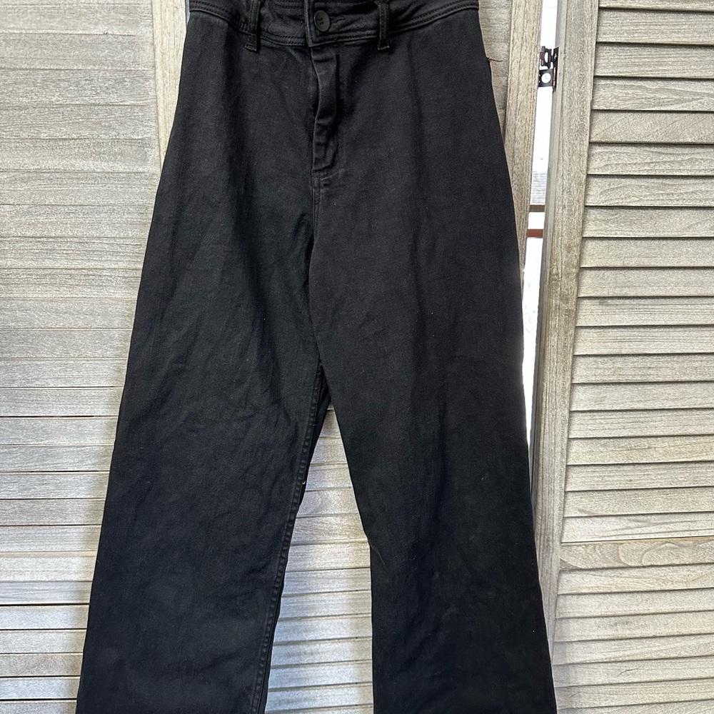 Wide Leg Black Pants